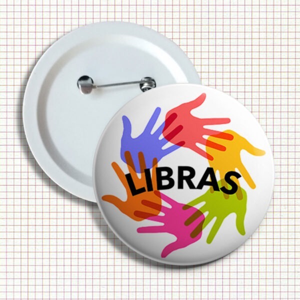 Libras maos coloridas